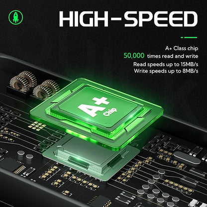 FEBNISCTE 16GB Flash Drive,Thumb Drive 10 Pack,Memoria USB 2.0 Multi-Coloured, USB Thumb Drive 16gb Swivel mit 10 Cords Jump Drive Stick with LED Light for Data Storage/Transfer