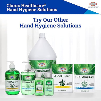 CLOROX Healthcare AloeGuard Antimicrobial Mini Hand Soap for Healthcare Professionals - Liquid Hand Wash for Everyday Use with Aloe Vera to Soothe & Moisturize Hands, 4 Fl Oz