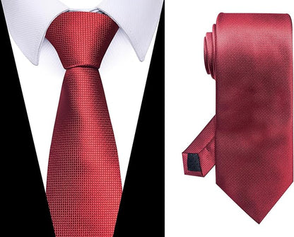 Tie For Men Necktie Woven Jacquard Neck Ties Set 6 PCS