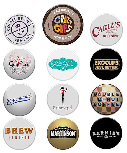 Perfect Samplers Dark Roast Coffee Pod Variety Pack - Pack for Keurig K Cups Coffee Makers, Bold 40 Count