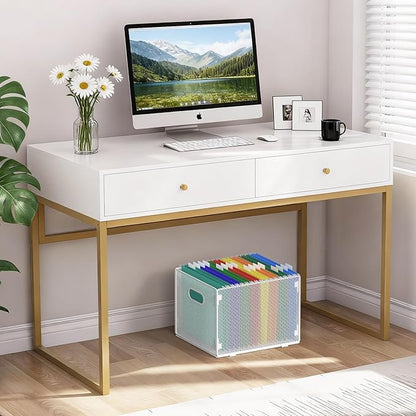 Samstar Hanging File Organizer, Mesh File Folder Organizer Crate Cabinet Inserts Storage Box, Letter Size,White