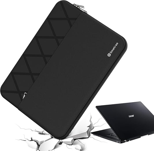 Smatree 17.3 inch Laptop Sleeve for Acer Aspire 5 A517-53-58XA/78TS, Aspire 5 A517-58M-59S6, Aspire 3 A317-55P-P7BJ, Acer Protective Laptop Case with Accessory Pocket, YKK Zipper (E815)