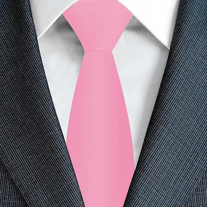 Men's Ties Solid Pure Color 3.15" (8CM) Necktie Plain Formal Business Wedding Black Ties For Men