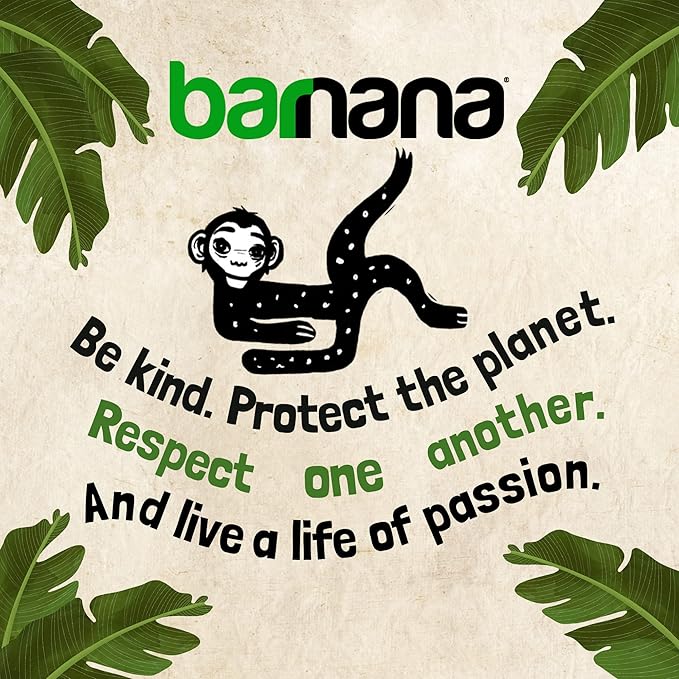 Barnana - Organic Plantain Chips, Acapulco Lime, Healthy Snack Made With 100% Coconut Oil, Non-GMO, Potato Chip Alternative, Zero Sugar, Paleo, Grain-Free Chips, Vegan, USDA Organic (2 oz, 6-Pack)