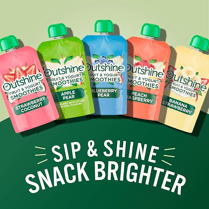 Outshine Smoothie RspbPeach 6(4x3.5oz)US