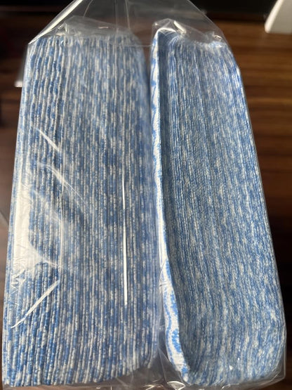 Handi Wipes Reusable Cloths, Blue Disposable Kitchen Cleaning Towel Roll, Heavy Duty J Cloth,100 Count