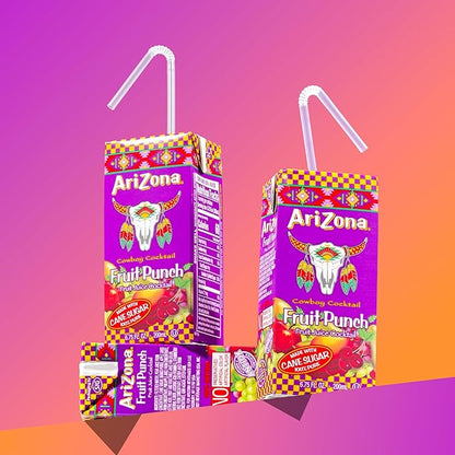 Arizona Fruit Punch Drink, Tetra Box, 216 Fl Oz, Pack of 32