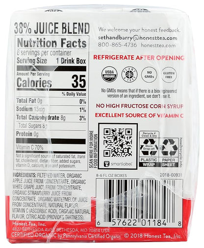 Honest Kids Super Fruit Punch, 6 oz., 8 PK