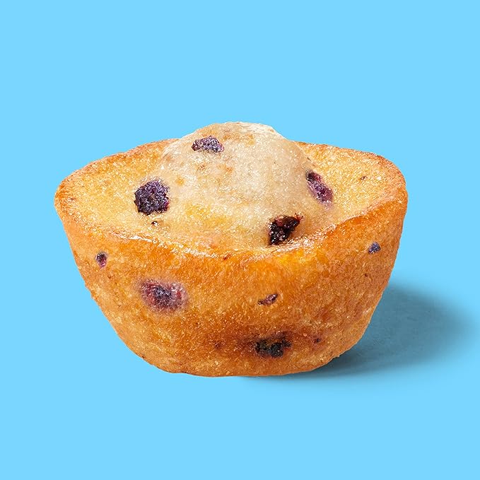 Entenmann's Little Bites Blueberry Mini Muffins | Made with Real Blueberries | 1 pack (20 pouches total)