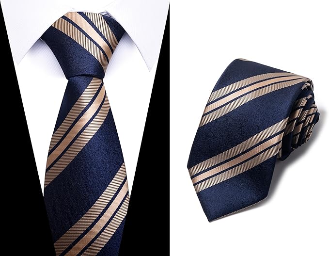 Tie For Men Necktie Woven Jacquard Neck Ties Set 6 PCS