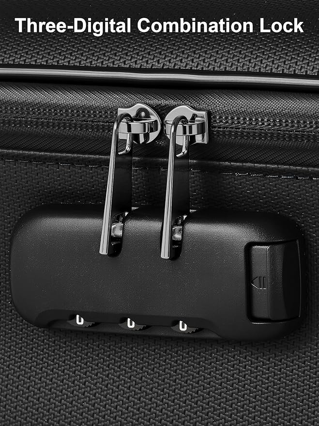 SMARTAKE Fireproof Document Box with Lock, Hard Case Waterproof Safe Box File Organizer, for Important Documents Papers Passports Certificates Laptop Money Safe Storage, Black (15x11.5x5.5 Inch)