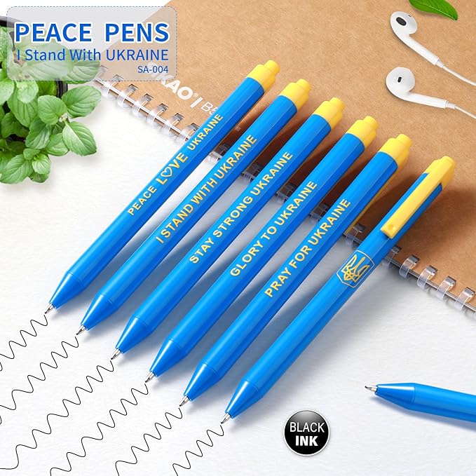 Black Pens | 60 Pack Retractable Ballpoint Pens Multipack