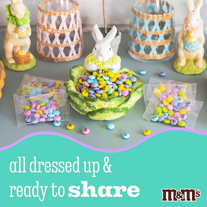 M&M’S WORLD Easter Chocolate Candies - 2lb Resealable Pack of Milk Chocolate Candy Bulk, Great for Easter Candy, Egg Hunts and More