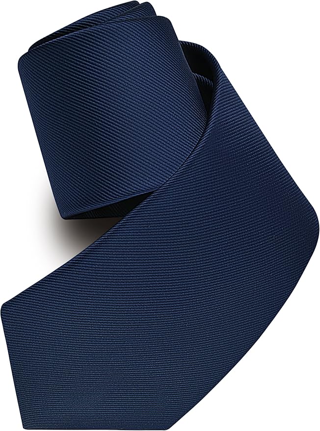 Branduce 3.15"（8cm） Men's Solid Color Formal Woven Necktie + Gift Box