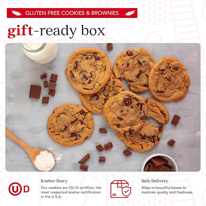 David's Cookies Gluten-Free Chocolate Chip Cookies & Brownies Gift Box