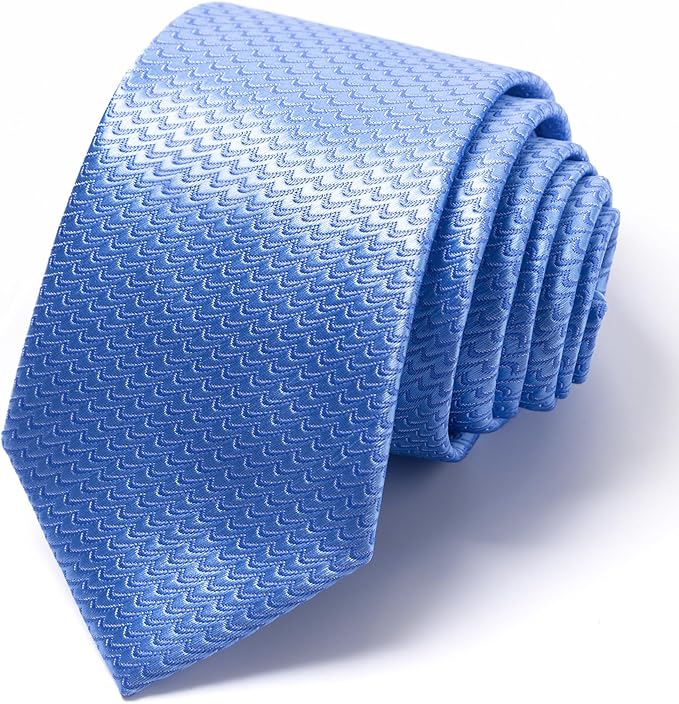 Tie For Men Necktie Woven Jacquard Neck Ties Set 6 PCS