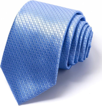 Tie For Men Necktie Woven Jacquard Neck Ties Set 6 PCS