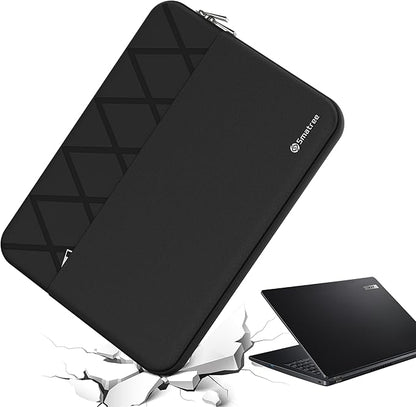 Smatree 14 inch Laptop Sleeve for Acer TravelMate P2 TMP214, TravelMate Spin P4 TMP414RN 2-in-1, TravelMate P4 TMP414-51, Acer Protective Laptop Case with Accessory Pocket, YKK Zipper (E424)