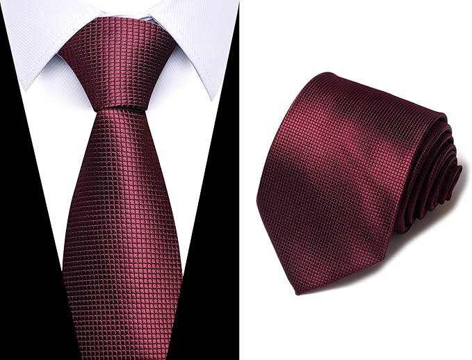 Tie For Men Necktie Woven Jacquard Neck Ties Set 6 PCS