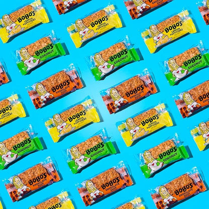 Bobo's Lemon Poppyseed Oat Bars, Gluten Free, Non-GMO, Whole Grain Oats, Pack of 12 | Snack Bars | On-the-Go | Made with Simple Ingredients