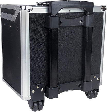 Vaultz Locking Mobile Business Case, Letter Size, 11 x 14.75 x 13.75 Inches, Black (VZ00348)