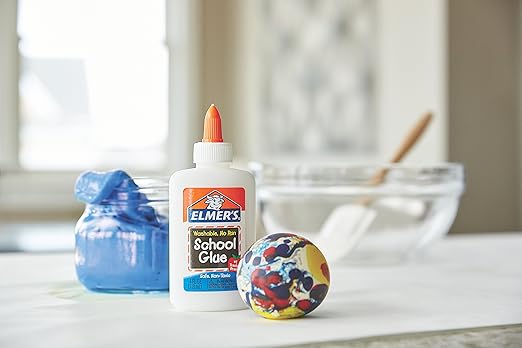 Elmer's Liquid School Glue Washable 7.6 oz Each 6 Count - Great for Making Slime, #1 Teacher Brand