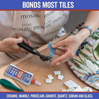 Weldbond Multi-Surface Adhesive Glue, Bonds Most Anything! Wood Glue for Furniture or Carpentry Fabric Glass Mosaic Ceramic Jewelry Stone & More. Non-Toxic, Dries Crystal Clear. 5.4oz /160ml 12-Pack