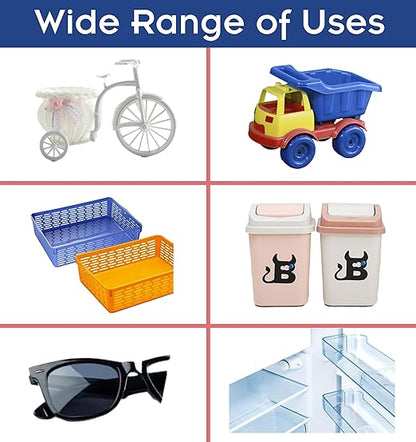 30g Plastic Glue,Adhesive for Legos&Miniatures,3D Printing,Toy Car,ABS,PVC;Super Instant Glue Bonding Between Plastics, Waterproof Clear