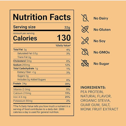 TB12 Plant Based Protein Powder by Tom Brady, 24g of Vegan Pea Protein, Low Sugar, Low Carb, Non-GMO, Meal Replacement, Keto Friendly, Paleo, Sugar Free, Vanilla Flavor (1.12 Ounce, Pack of 12)