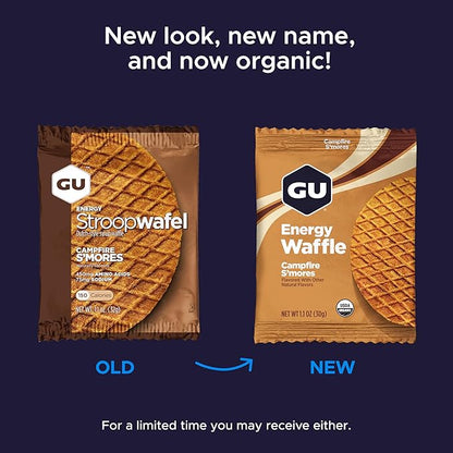 GU Energy Stroopwafel Variety Pack Sports Nutrition Waffle, Caffeine Included, and Kosher Dairy, On-The-Go Energy for Any Workout, 16 Count