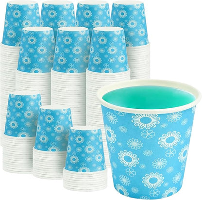 RACETOP [300 Pack] Paper Cups 3 oz, Bathroom Cups 3 oz, Disposable Bathroom Paper Cups, Small Mouthwash Cups, Ideal for Party, Travel, Events