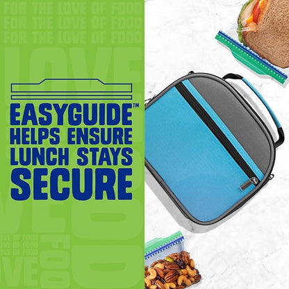 Ziploc Sandwich and Snack Bags, Easy Open and Close, Plastic Food Storage Bags, 50 Bags Total (Packaging May Vary)