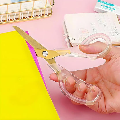 Craft Scissors - 9 Inch Comfortable Handle Scissors For Office for Adults cutting,Tailor's Shears - All-Purpose Fabric, Crafting & kitchenn