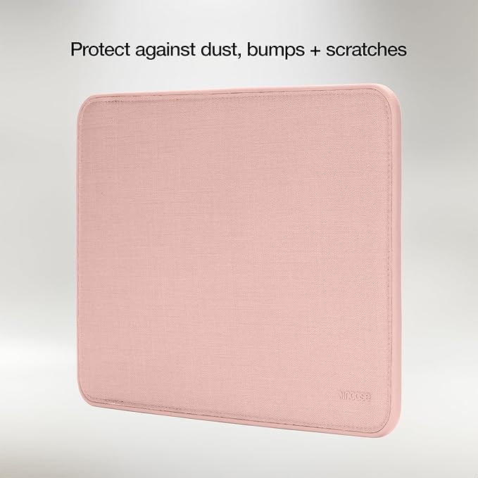 Incase ICON Sleeve with Woolenex - MacBook Pro 14 inch Case - 2024, 2023, 2022, 2021, M4, M3, M2, M1 - Fitted MacBook Case, Laptop Sleeve, Hard Cover, Durable, Lightweight - Blush Pink