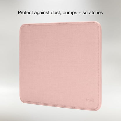 Incase ICON Sleeve with Woolenex - MacBook Pro 14 inch Case - 2024, 2023, 2022, 2021, M4, M3, M2, M1 - Fitted MacBook Case, Laptop Sleeve, Hard Cover, Durable, Lightweight - Blush Pink