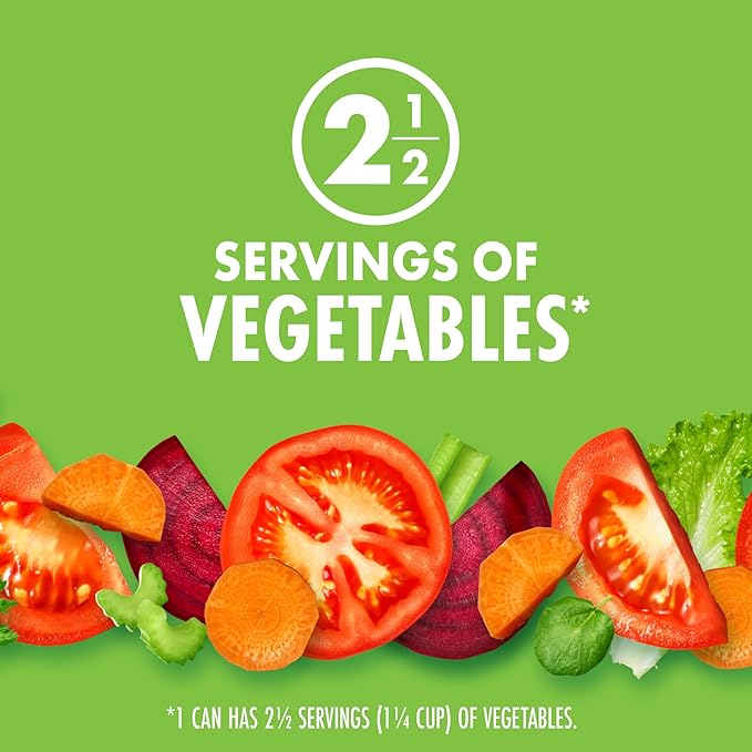 V8 Vegetable Juice, 100% Original, 11.5 fl oz | 24 Cans Total | 4 Cases of 6