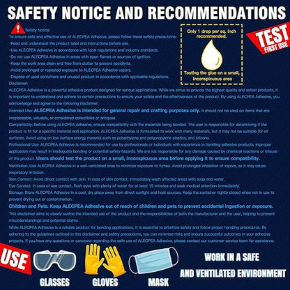 3 Gram (Pack of 6) Single use Super Glue Gel, Super Fast, Thick & Strong Adhesive Superglue, Cyanoacrylate Glue for Hard Plastics, DIY Craft, Ceramics, Frame, Leather, Metal Etc