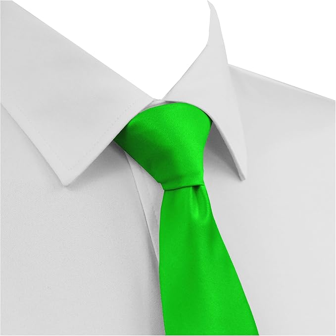 trilece Ties for Men - Men's Solid Color Ties - Formal Neckties for Men - Neck Tie for Man