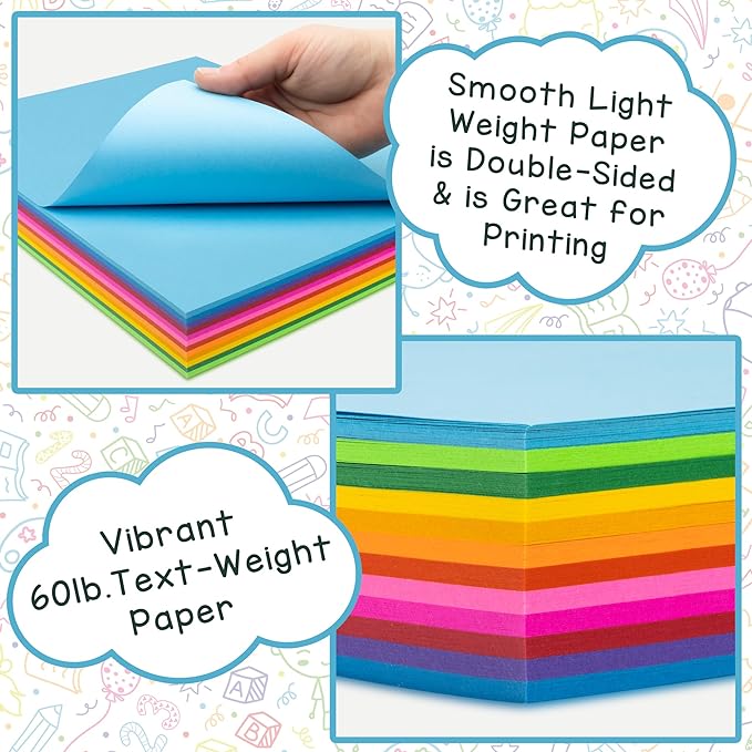 Hygloss Dark Orange Colored Paper - 24 lb, 89 GSM, Acid-Free, Fade-Resistant, 8.5x11-Inch Letter Size Color Copy Paper, 90 Sheets