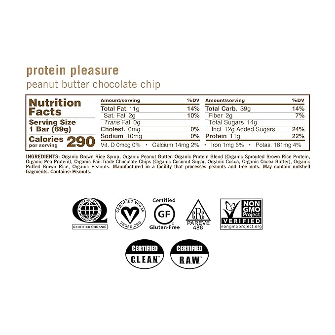 GoMacro MacroBar Mini (0.90 Ounce Bars, 24 Count) and MacroBar (2.4 Ounce Bars, 12 Count) Organic Vegan Snack and Protein Bars Bundle - Peanut Butter Chocolate Chip