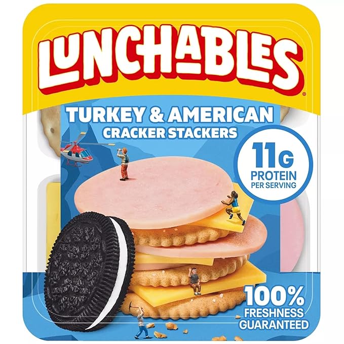 Salutem Vita – Turkey & American Cheese Snack Pack 3.2oz, Gift Set – Pack of 9