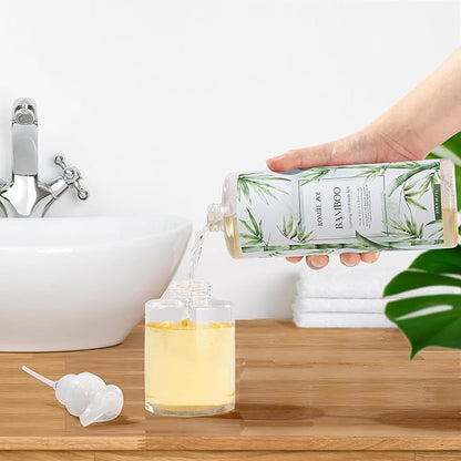 ROMIIE ZOI Foaming Hand Soap Refill, Bamboo, Gentle & Moisturizing Formula for Home & Kitchen, 1 L/ 33.8 FL OZ