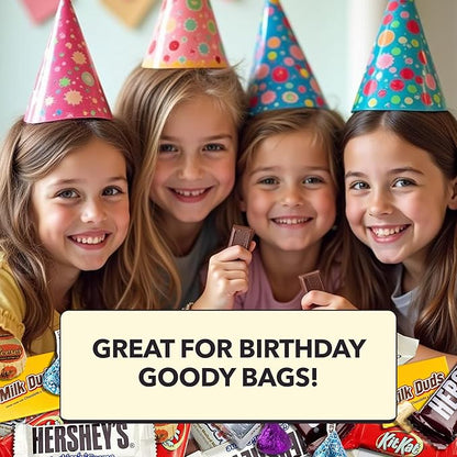 Chocolate Candy Variety Pack - 10 lb Assorted Bulk Chocolate Miniatures - Bulk Candy Individually Wrapped Candy Bars - Holiday Candy, Party Bag Candy Bulk - Dark & Milk Chocolate - Mini Chocolates