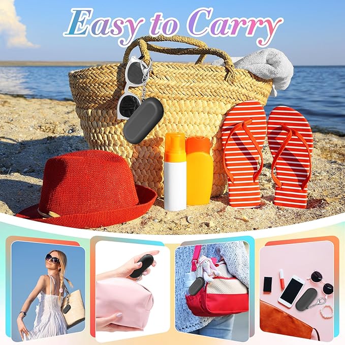 Meanplan 4 Sets Cruise Ship Essentials,4 Set Silicone Straws with Case Reusable Silicone Portable Drinking Straw Set for Party Travel Cold or Hot with 4 Carry Case, 4 Cleaning Brushes (Black)