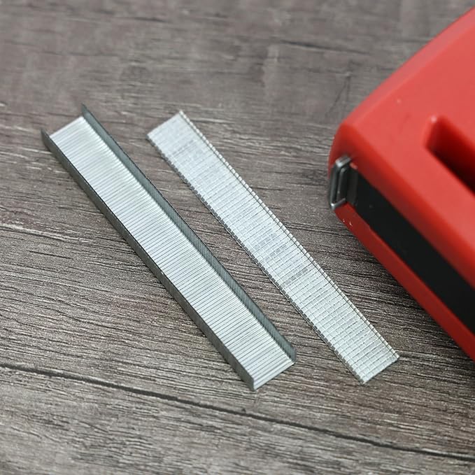 7/16" Narrow Crown Staples (5/16"), Galvanized 4400 Counts for Jovant 4V Nail Gun(one Kinds of Package Box)