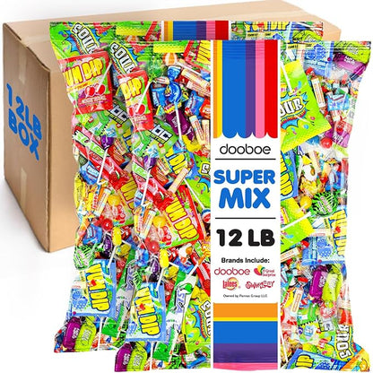 Christmas Bulk Candy Mix - 12 Pounds - Individually Wrapped Candies - Parade Candy - Wholesale Candy Assortment