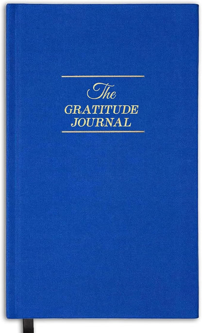 The Original Gratitude Journal 2026 - Daily Practice of Mindfulness & Happiness Journal with Elevating Quotes and Prompts for Affirmation Reflection Mindfulness - Premium Hardcover Journal Blue