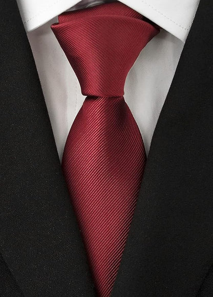 Adulove Men's Necktie Classic Silk Tie Woven Jacquard Neck Ties 6 PCS