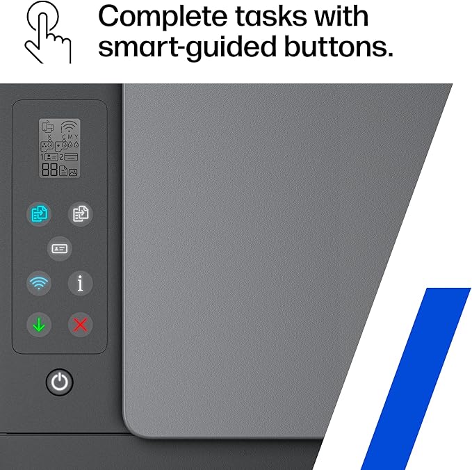 HP Smart Tank 5101 Wireless All-in-One Refillable Ink Tank Printer, Scanner, Copier with 2 years of Ink included, Wireless printer for home use (1F3Y0A)