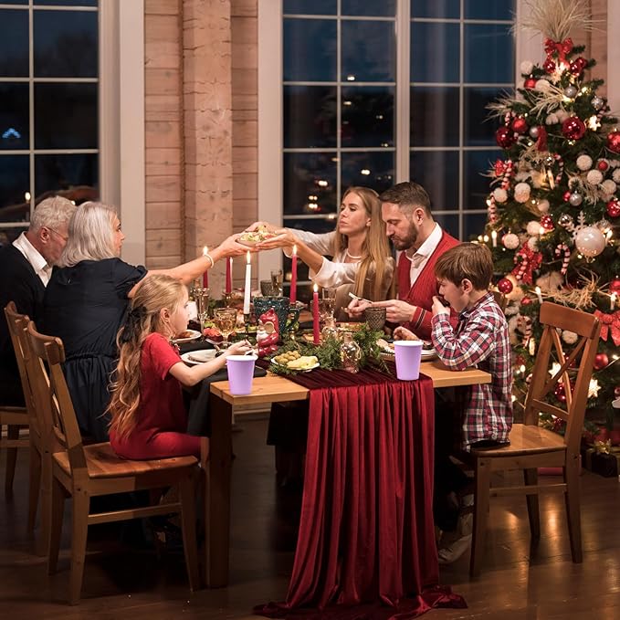 Disposable Paper Cups,60pcs Color Paper Cups For DIY Wedding Party Picnic BBQ Travel and Event 8OZ (Light purple)